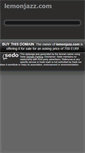 Mobile Screenshot of lemonjazz.com